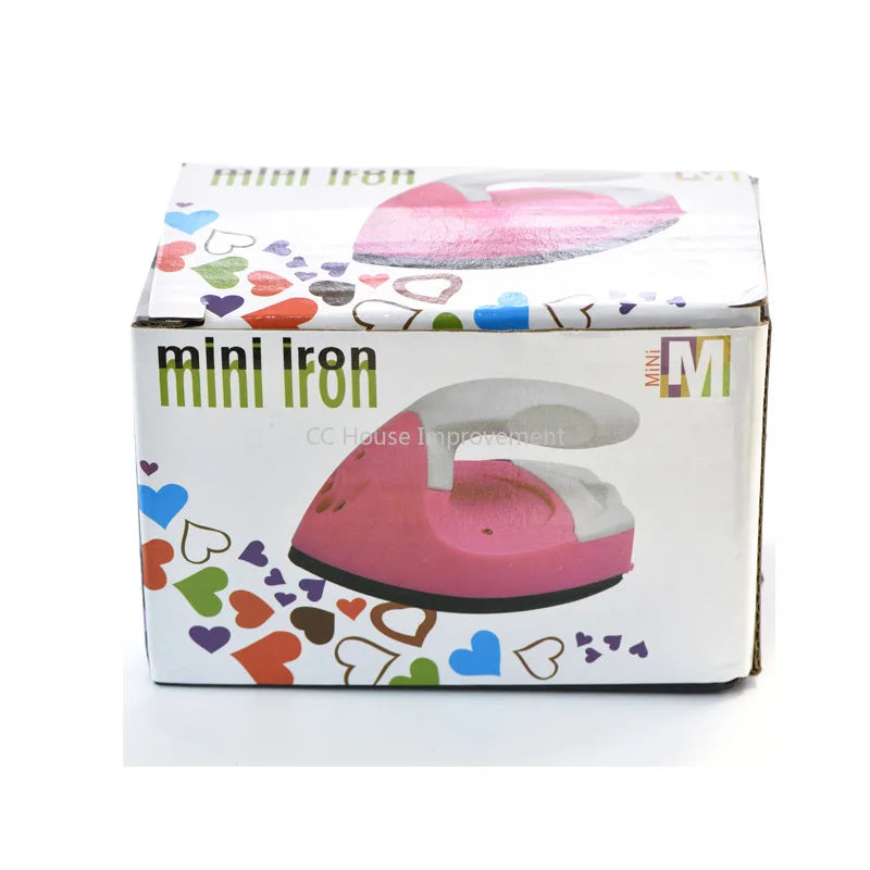 Mini Iron Portable DIY Toy Jigsaw Cloth Stickers Creative Painting Hot Paper Hot Drilling Spell Doudou Small Electric Iron