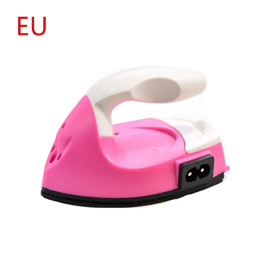 Mini Iron Portable DIY Toy Jigsaw Cloth Stickers Creative Painting Hot Paper Hot Drilling Spell Doudou Small Electric Iron
