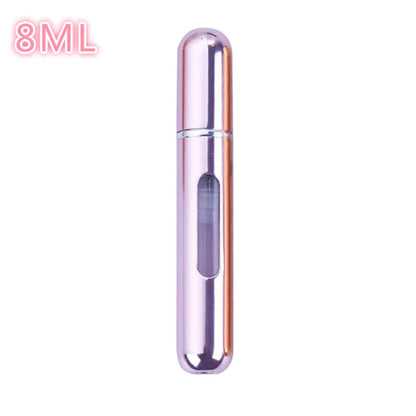 8Ml/5Ml Mini Bottle Refillable Perfume Spray with Spray Scent Pump Empty Cosmetic Containers Portable Atomizer Bottle