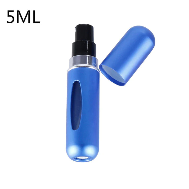 8Ml/5Ml Mini Bottle Refillable Perfume Spray with Spray Scent Pump Empty Cosmetic Containers Portable Atomizer Bottle