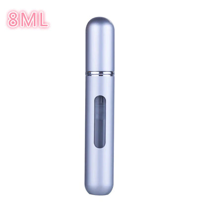 8Ml/5Ml Mini Bottle Refillable Perfume Spray with Spray Scent Pump Empty Cosmetic Containers Portable Atomizer Bottle