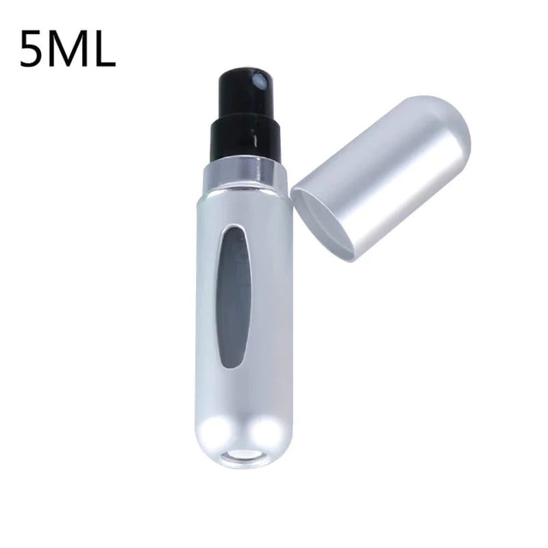 8Ml/5Ml Mini Bottle Refillable Perfume Spray with Spray Scent Pump Empty Cosmetic Containers Portable Atomizer Bottle