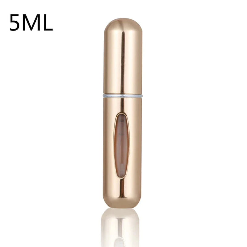 8Ml/5Ml Mini Bottle Refillable Perfume Spray with Spray Scent Pump Empty Cosmetic Containers Portable Atomizer Bottle