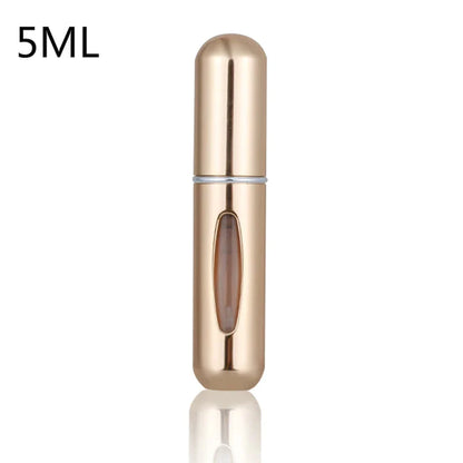 8Ml/5Ml Mini Bottle Refillable Perfume Spray with Spray Scent Pump Empty Cosmetic Containers Portable Atomizer Bottle