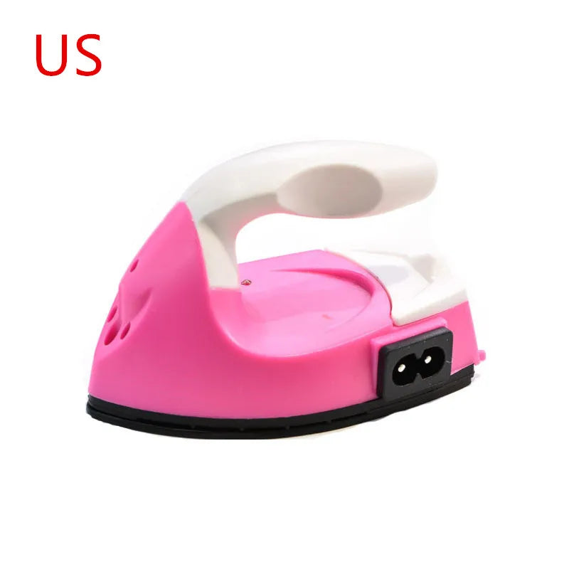 Mini Iron Portable DIY Toy Jigsaw Cloth Stickers Creative Painting Hot Paper Hot Drilling Spell Doudou Small Electric Iron
