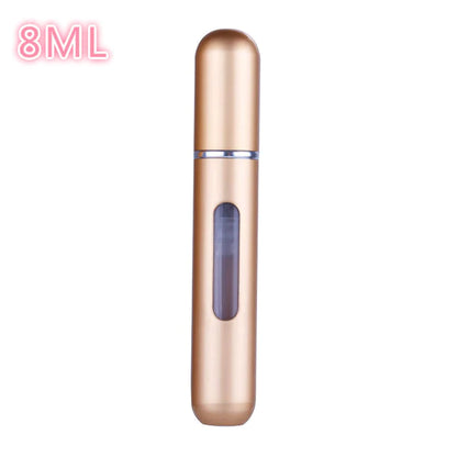 8Ml/5Ml Mini Bottle Refillable Perfume Spray with Spray Scent Pump Empty Cosmetic Containers Portable Atomizer Bottle