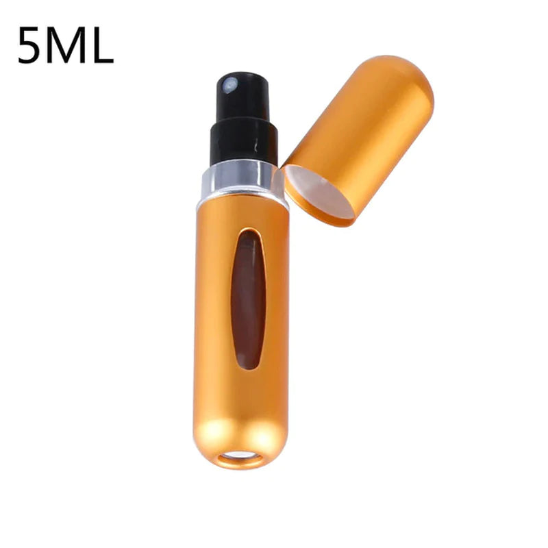 8Ml/5Ml Mini Bottle Refillable Perfume Spray with Spray Scent Pump Empty Cosmetic Containers Portable Atomizer Bottle