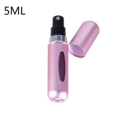 8Ml/5Ml Mini Bottle Refillable Perfume Spray with Spray Scent Pump Empty Cosmetic Containers Portable Atomizer Bottle