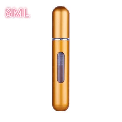 8Ml/5Ml Mini Bottle Refillable Perfume Spray with Spray Scent Pump Empty Cosmetic Containers Portable Atomizer Bottle
