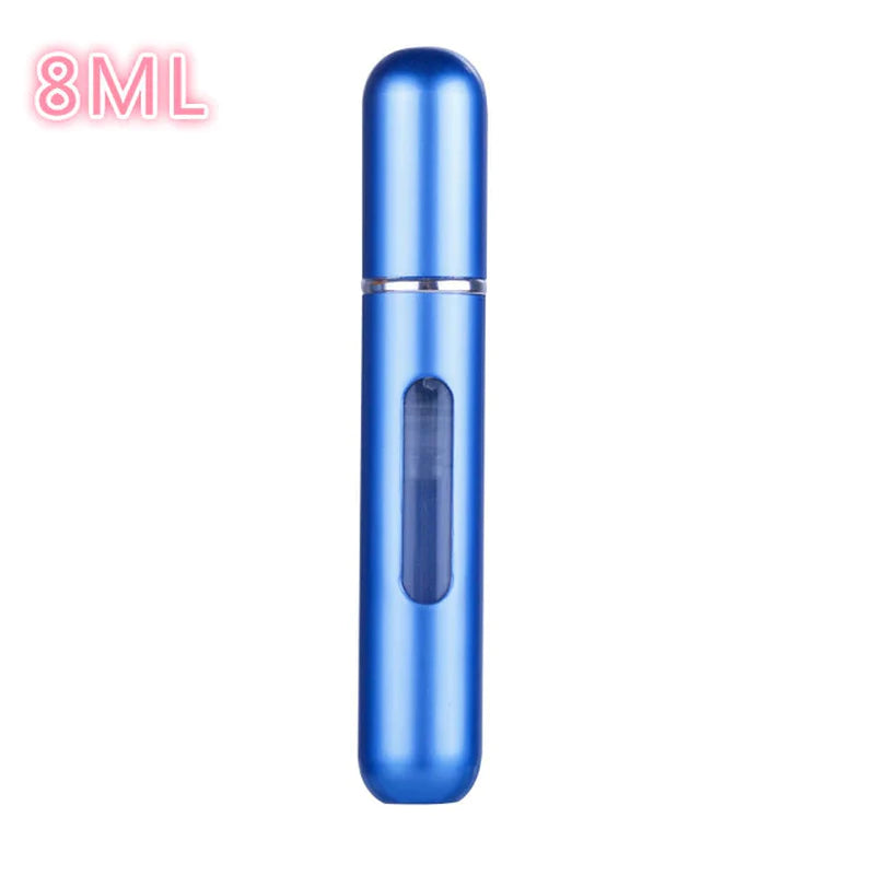 8Ml/5Ml Mini Bottle Refillable Perfume Spray with Spray Scent Pump Empty Cosmetic Containers Portable Atomizer Bottle